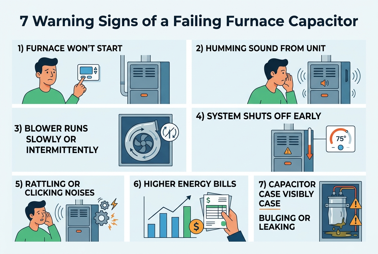 Understanding Your Furnace's Capacitor and Why It Matters — furnace capacitor replacement