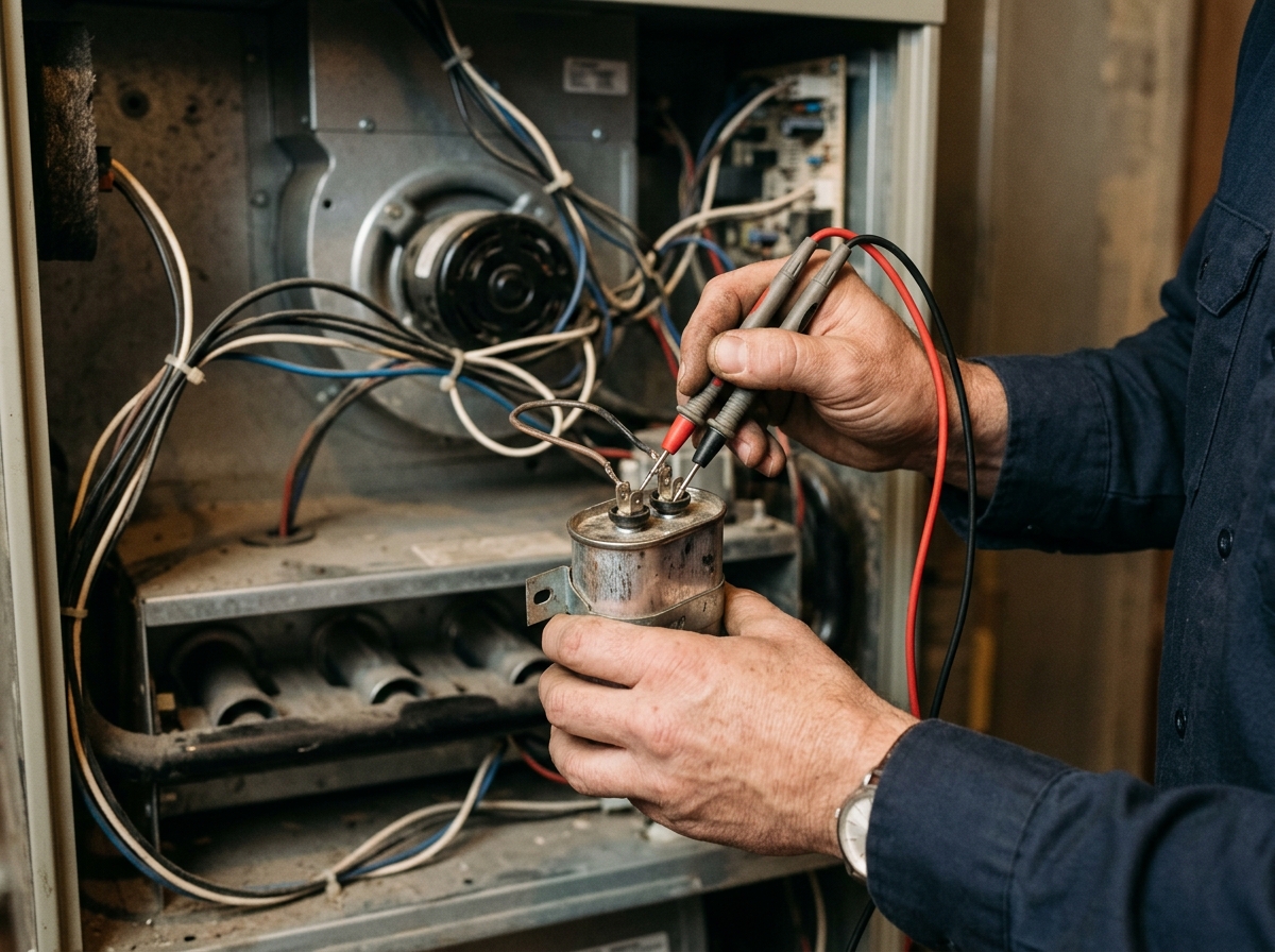 How Long a Furnace Capacitor Typically Lasts — furnace capacitor replacement