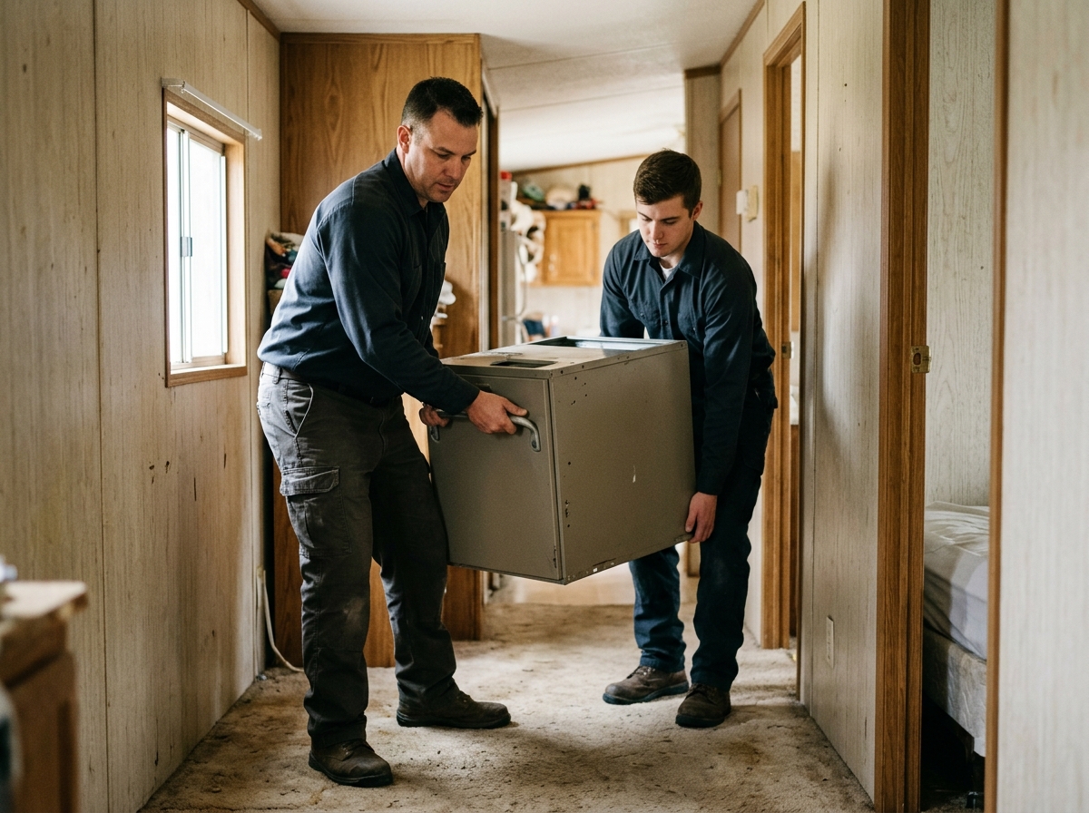 How Mobile Home Furnaces Differ From Standard Residential Units — mobile home furnace replacement