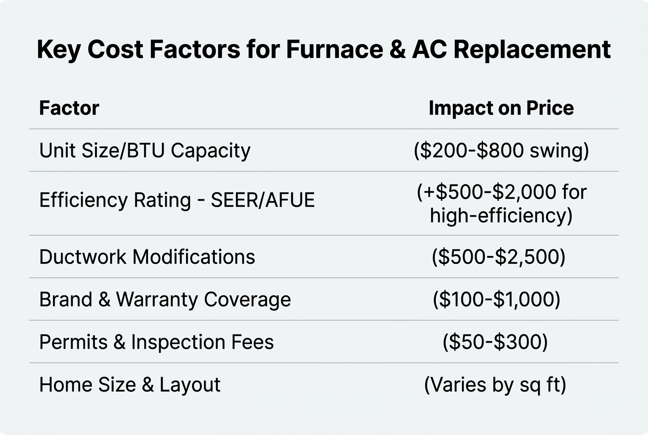 Furnace and AC Replacement Cost: What to Expect in 2026 — furnace and ac replacement cost