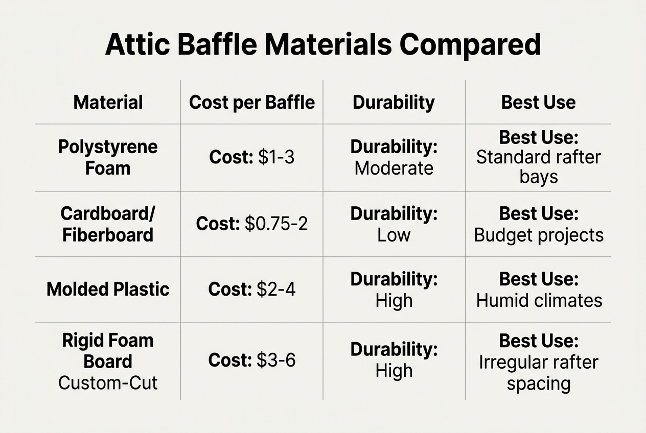 How Roof Ventilation Systems Work — attic baffles insulation