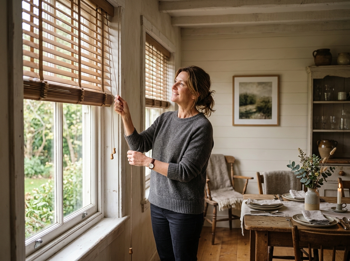 wood blinds