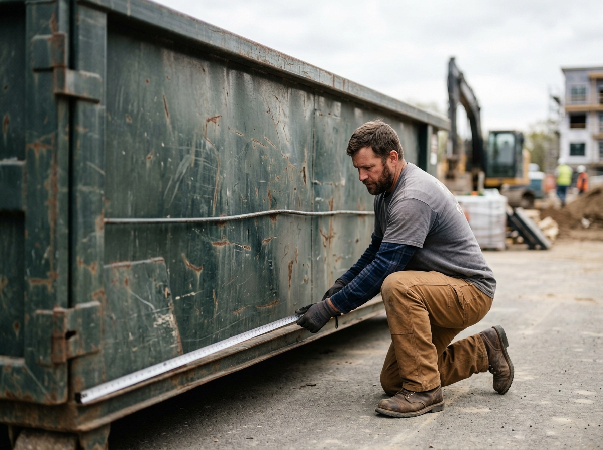 What Size Dumpster Do I Need? — roll off dumpster dimensions