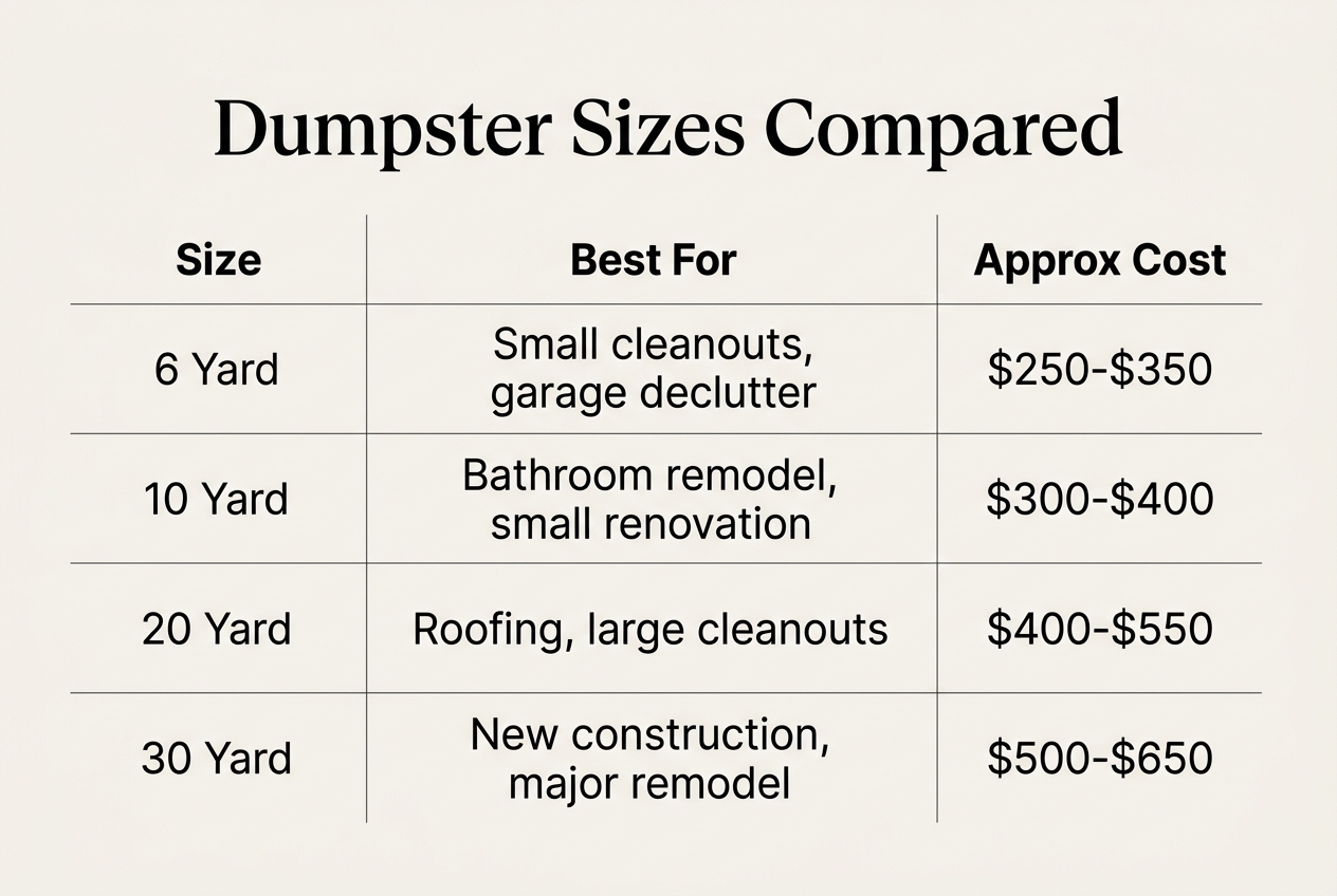 What Is a Dumpster Rental 6 Yard and Who Needs One — dumpster rental 6 yard