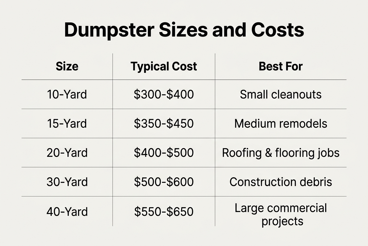 Understanding Dumpster Rental Cost in Los Angeles — dumpster rental cost