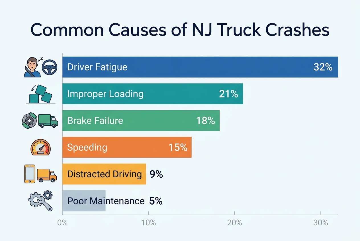 Types of Truck and Commercial Vehicle Accidents We Cover — new jersey truck accident attorney