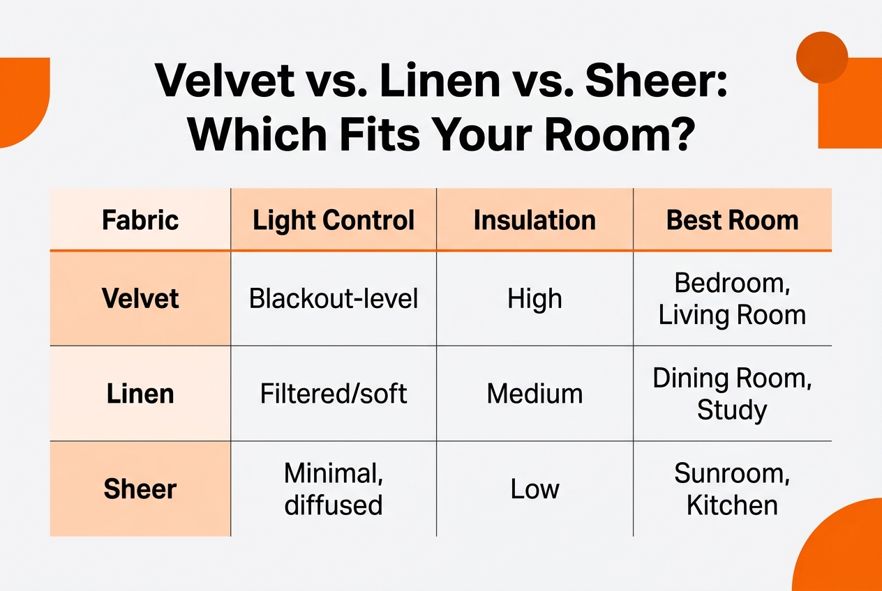 velvet curtains