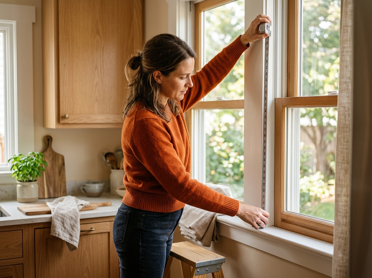 kitchen window curtains