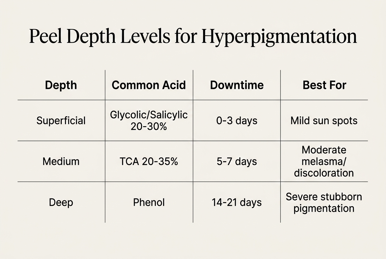 Chemical Peels for Hyperpigmentation: How They Work — chemical peels for hyperpigmentation